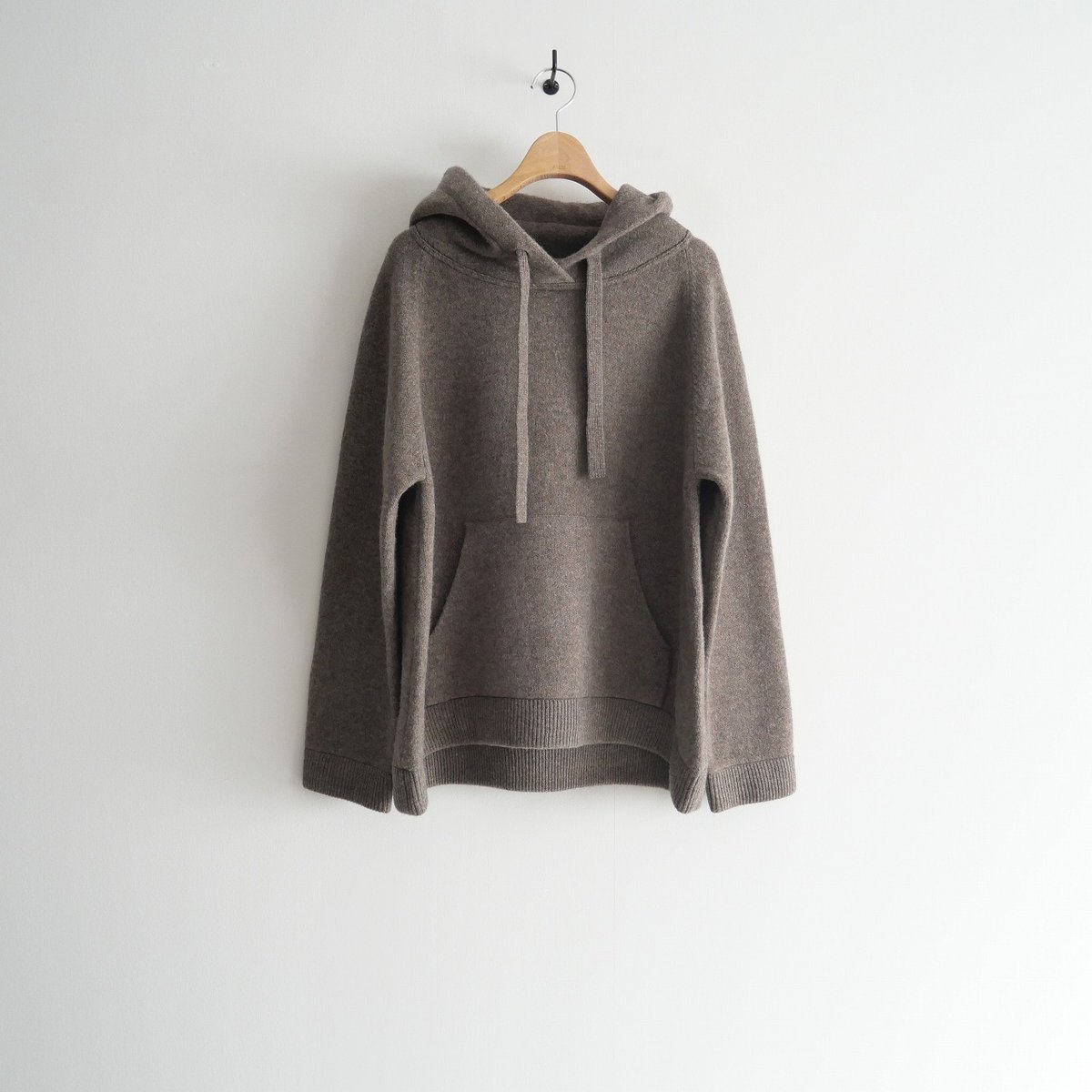 Deuxieme Classe Knitted フーディー Deuxieme Classe Knittedフーディー ベージュ