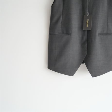 2024SS・人気完売品 / 未使用 / L'Appartement / VEST / 24010560511010 / 2503-0642