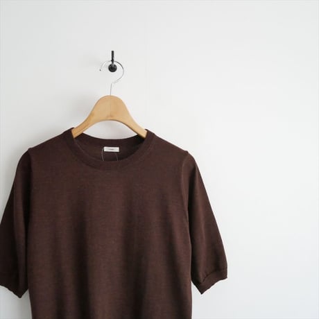 2024AW / IENA / ARKABA クルー半袖プルオーバー / 24080900492030 / 2512-2184