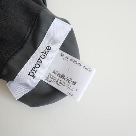2024SS・人気完売品 / DEUXIEME CLASSE別注 / PROVOKE / OVERALL / PV-070024A-deu / 2504-0706