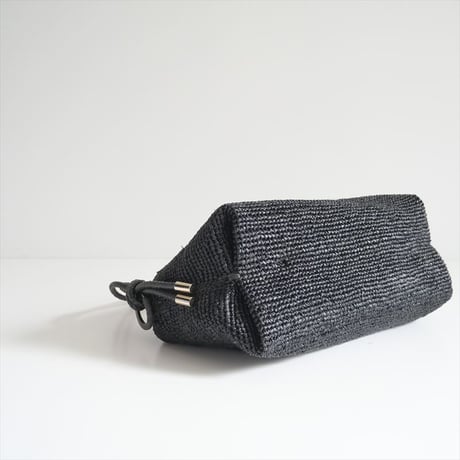 2022SS / L'Appartement購入品 / A POINT ETC / Raphia Clutch / 22092570000910 / 2407-0373