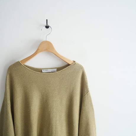 2022 / 未使用 / L'Appartement / Linen Boat Neck Knit / 22080560104510 / 2306-0332