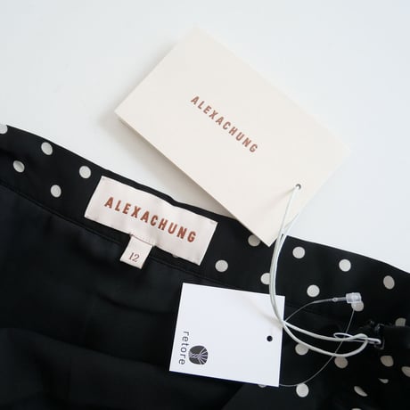 未使用 / ALXA CHUNG / ドットスカート LAURELEI FLUID SKIRT / D21ASK02 / 2303-0935