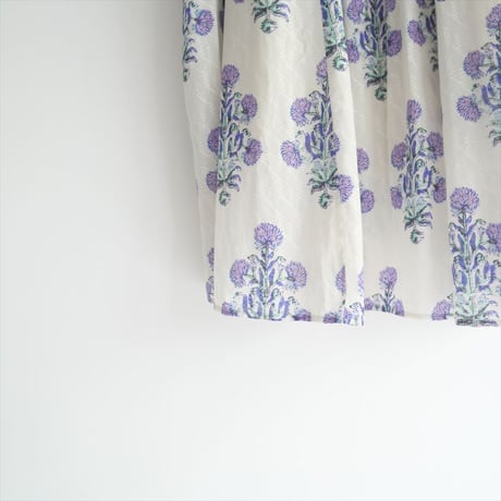 2024SS / SPICK&SPAN購入品 / ne Quittez pas / COTTON JQD MARIGOLD PRINTワンピース / 010441GH1 / 2505-0868