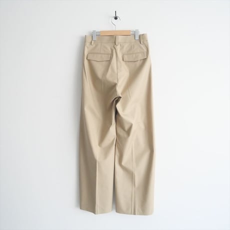 2023 / 未使用 / DEUXIEME CLASSE / TUCK CHINO ワイドパンツ / 23030500404010 / 2411-0181