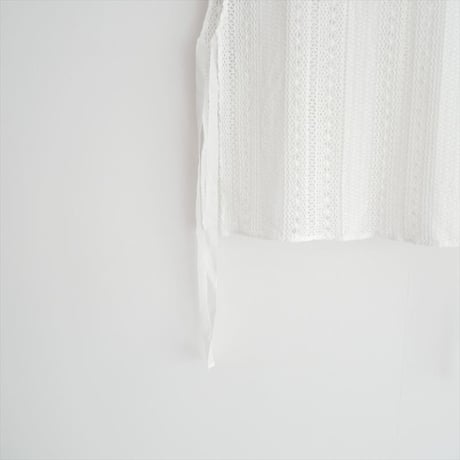 2026SS今季・人気完売品 / 未使用 / TOUJOURS cotton crochet lace cloth Dickey YM44NV01 / 2605-1351