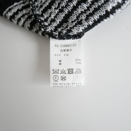 2023SS / THE SHINZONE / TWEED KNIT CD / 23SMSNI02 / 2311-0595