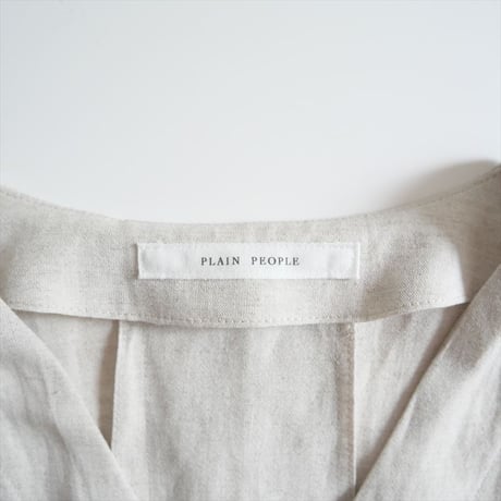 2022SS / PLAIN PEOPLE / ハイツイストリネンジレ / 2400-0253