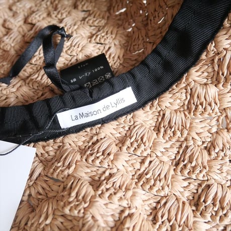 2023SS / La Maison De Lyllis / BARROW ハット / 2231041 / 2407-0035