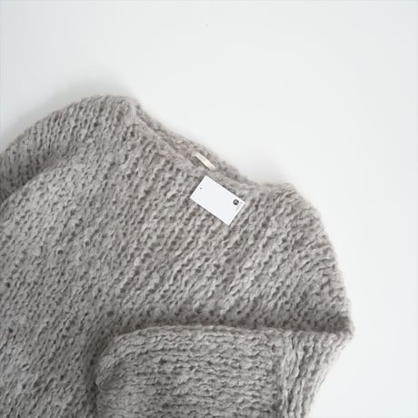 継続販売品 / Plage / HAND KNIT ジャンボタム プルオーバー / 23080922500140 / 2412-0157