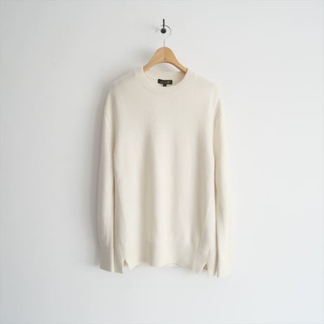 2023AW / Drawer / 7G天竺編みクルーネックニット / 6513-106-1099 / 2408-0186