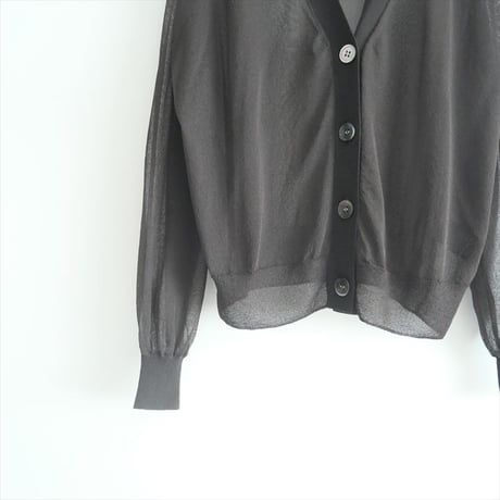 2023SS / L'Appartement / Sheer Cardigan / 23080560401210 / 2407-0794