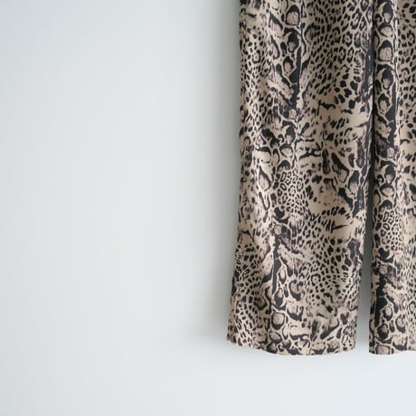2022SS / Lisiere / L'Appartement / Leopard Relax Pants / 22030560101410 / 2401-0806