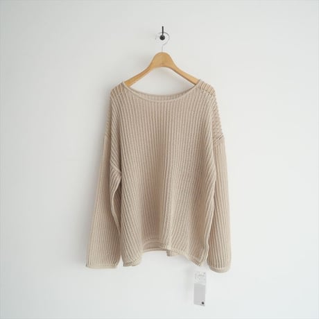 2025SS今季・人気完売カラー / 未使用 / relume JOURNAL STANDARD / ストライプメッシュプルオーバー / 25080462809010 / 2505-1014