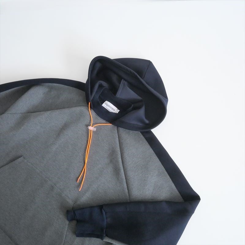 ナゴンスタンス ダンボールフレアフードプルオーバー 2022 / nagonstans / ダンボールフレアフードプルオーバー / 470FS18