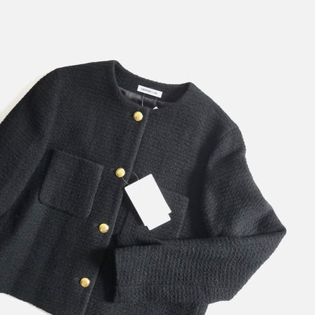 2022AW / 未使用 / DEUXIEME CLASSE / Tweed Blazer / 22010500807030 / 2403-0392