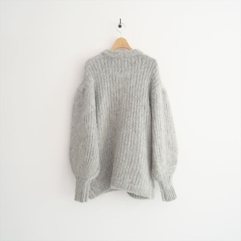 〇2022AW / CLANE / COLOR MOHAIR SHAGGY CARDIGAN