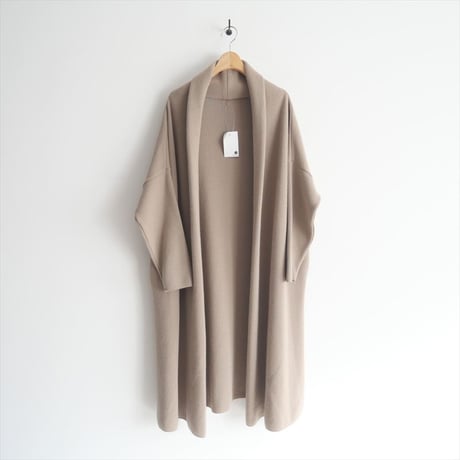 DEUXIEME CLASSE / スムースニットガウンコート / 2400-0503