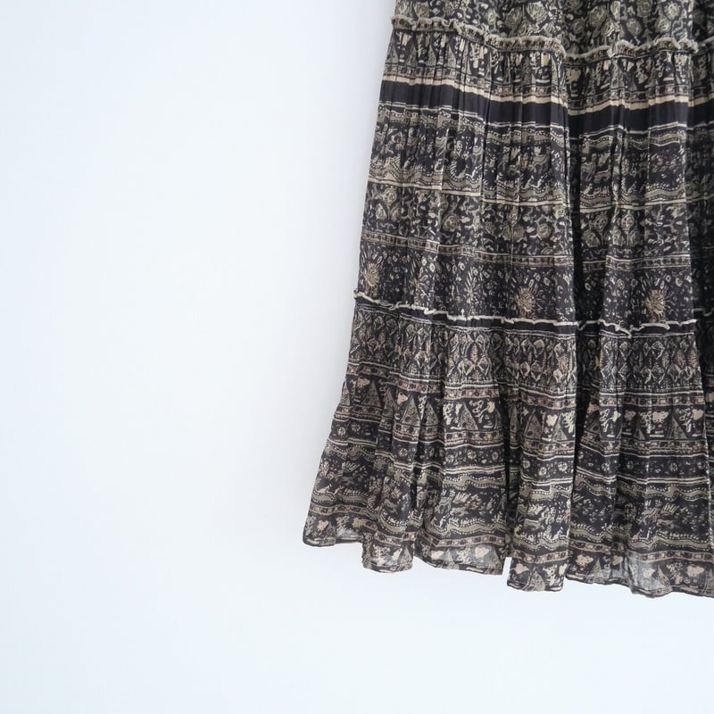 MUSEdeDeuxiemeClasse：M.A.B.E/プリントマキシスカート