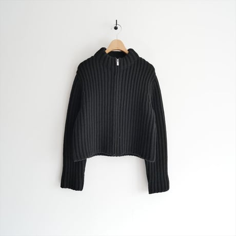 2024AW / Theory / Felted Wool Cash Zip Up Cardi / 01-4303717 / 2509-0820