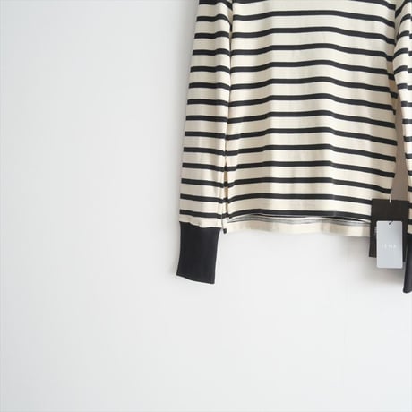 2023AW / 未使用 / IENA別注 / TRADITIONAL WEATHERWEAR / バックボタンクルーネックプルオーバー / 23070910001030 / 2506-0968