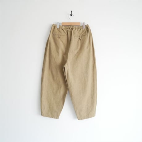 ARGUE / BUFFY VINTAGE PANTS DARK CAMEL / AR24SS-AP036 / 2512-0145