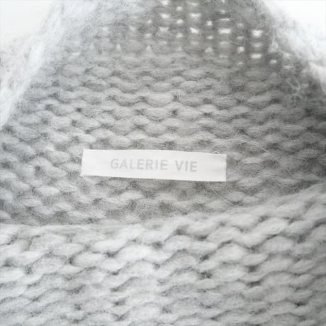 2023AW・人気完売品 / GALERIE VIE / バルキーアルパカ ボリュームスリーブプルオーバー / 23023402108 / 2412-0528