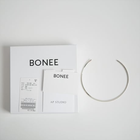 2023 / AP STUDIO購入品 / BONEE / FLAT LINE COLLAR / 23091587001130 / 2404-0768