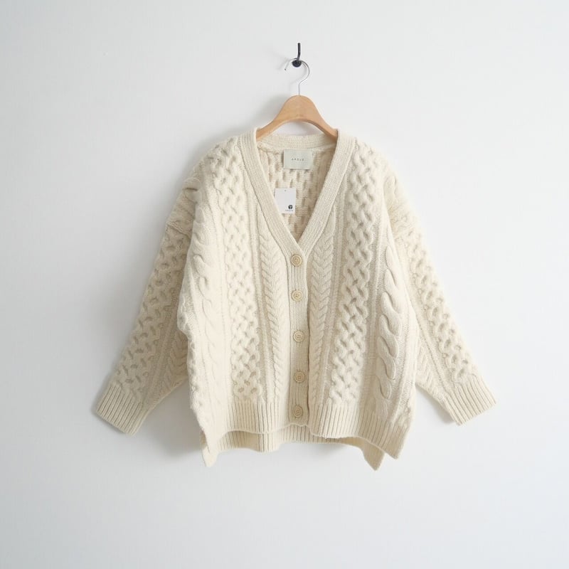 2020AW / ARGUE / ケーブルニットカーディガン / 2210-0870 |  