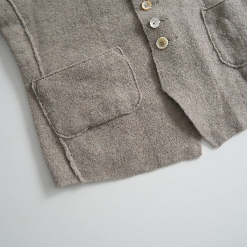 2022AW / 45R / フロート縮絨のジャケット /