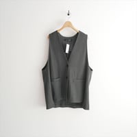 mizuiro ind / ディープVネックワイドベスト 2602-0859