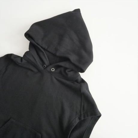 2023SS / PLAIN PEOPLE / コットンスウェットノースリーブパーカー / A1533UB503 / 2405-0711