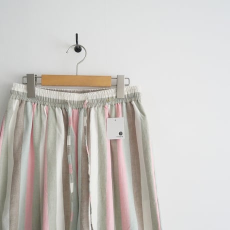 2023 / 未使用 / BUNON / Embroidery Tuck Pants / BN2331 / 2309-0322