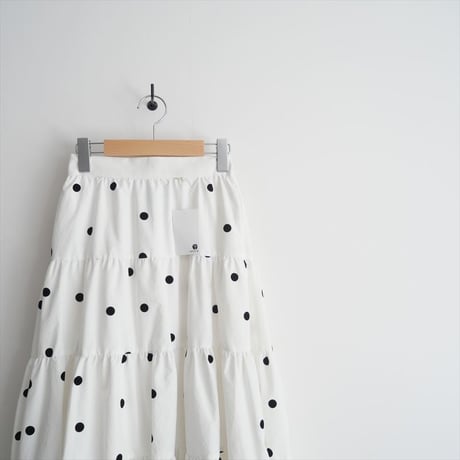 2022SS / SHE Tokyo / Lisa dot スカート / S-SK-307 / 2410-0455