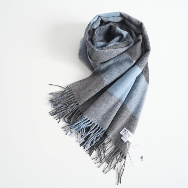 【１回使用】ジョンストンズ　HAUNT別注　大判ストール　カシミヤ100% Johnstons - 新品 ジョンストンズ 22AW Haunt別注 カシミヤ大判