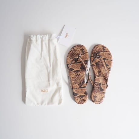 DEUXIEME CLASSE購入品 / TKEES / PYTHON FLIPS / 20093510003510 / 2311-0040