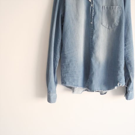 2023SS・人気完売品 / DEUXIEME CLASSE購入品 / Frank&Eileen / デニム シャツ MNS / 23050510000310 / 2411-0288