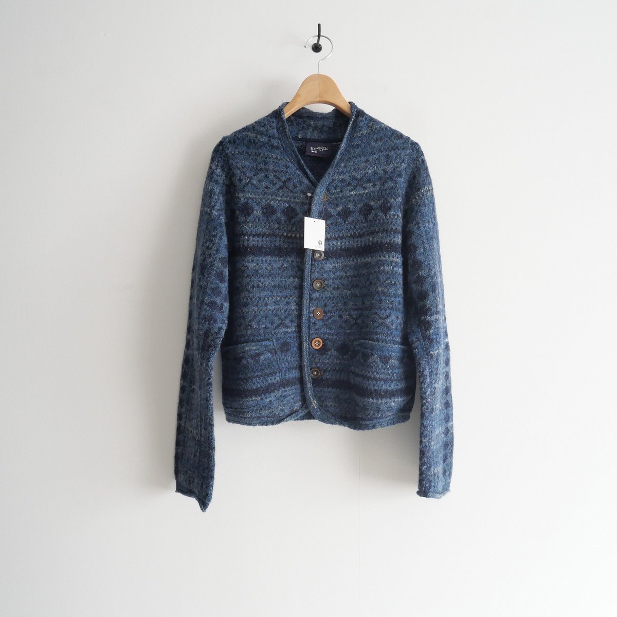 45R 千歳縮絨ニットの908ダッフルオール 完売【定価82,500円】45R 千歳縮絨ニットの908ダッフルオールオレンジ