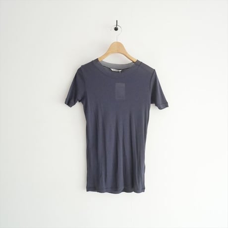 2026SS今季 / AURALEE SUPER HIGH GAUGE SHEER RIB TEE A00T03HF / 2605-0961