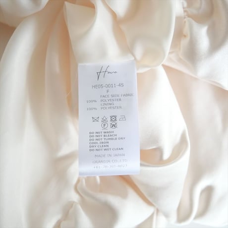 2024・人気完売品 / Heve / クラウドブルゾン / HE05-0011-4S / 2410-1192