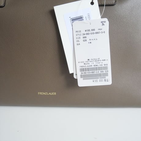 2024・人気完売品 / 未使用 / DEUXIEME CLASSE購入品 / FRENZLAUER / BOWLING BAG / 24092510000730 / 2502-0191