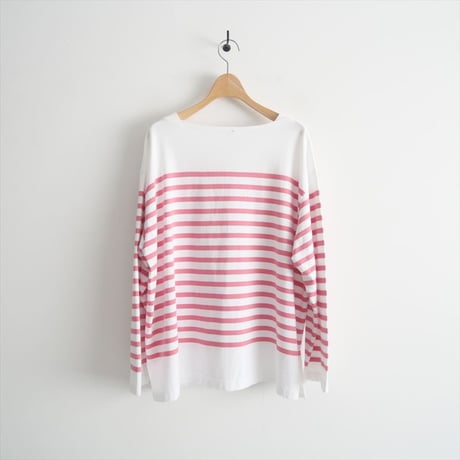 2023SS / nest Robe / Cotton Jersey Stripe Basque Shirt / 01231-1003 / 2404-2081