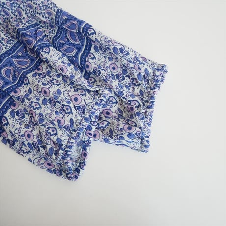 未使用 / L'Appartement別注 / BLUE BOHEME / Printed Long Dress / 20040570001430 / 2603-0423