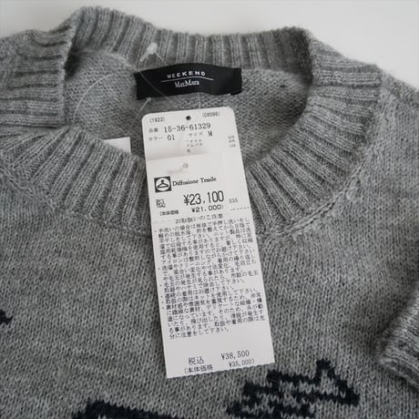 2022AW / 未使用 / WEEKEND Max Mara / GALLO ニットプルオーバー / 15-36-61329 / 2411-1392