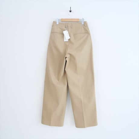 2022AW / 未使用 / 伊勢丹別注 / AURALEE / EXCLUSIVE WASHED FINX CHINO WIDE / A22AP10IS / 2409-0197