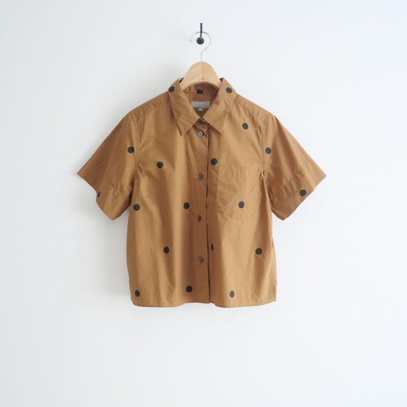 2021 / MARGARET HOWELL / BIG SPOT COTTON ドットシャツ