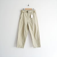 beautiful people / vintage chino cloth belted pants / 1425105006 / 2602-0375
