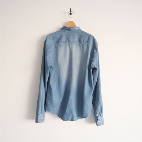 2023SS・人気完売品 / DEUXIEME CLASSE購入品 / Frank&Eileen / デニム シャツ MNS / 23050510000310 / 2411-0288
