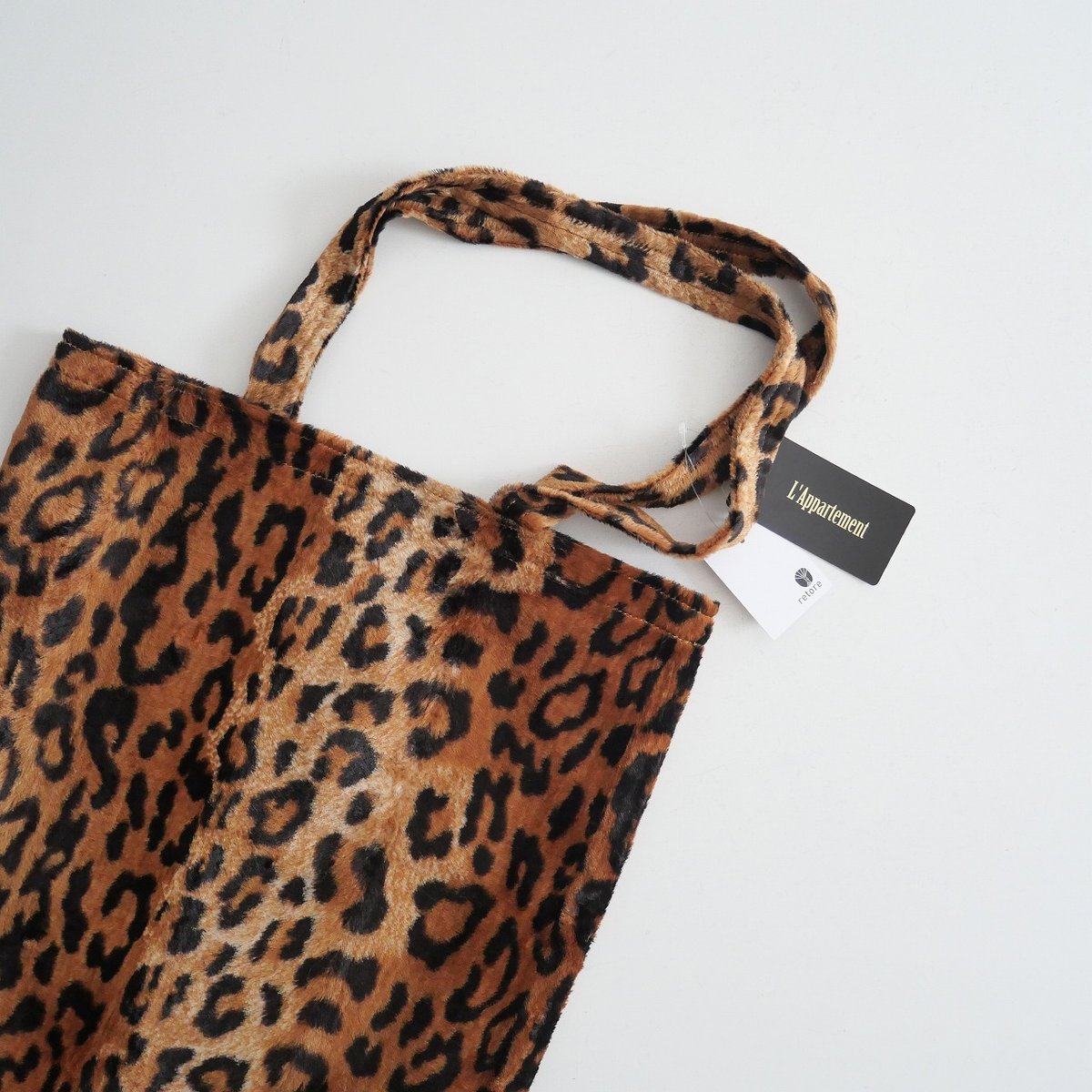 L'Appartement LEOPARD TOTE BAG