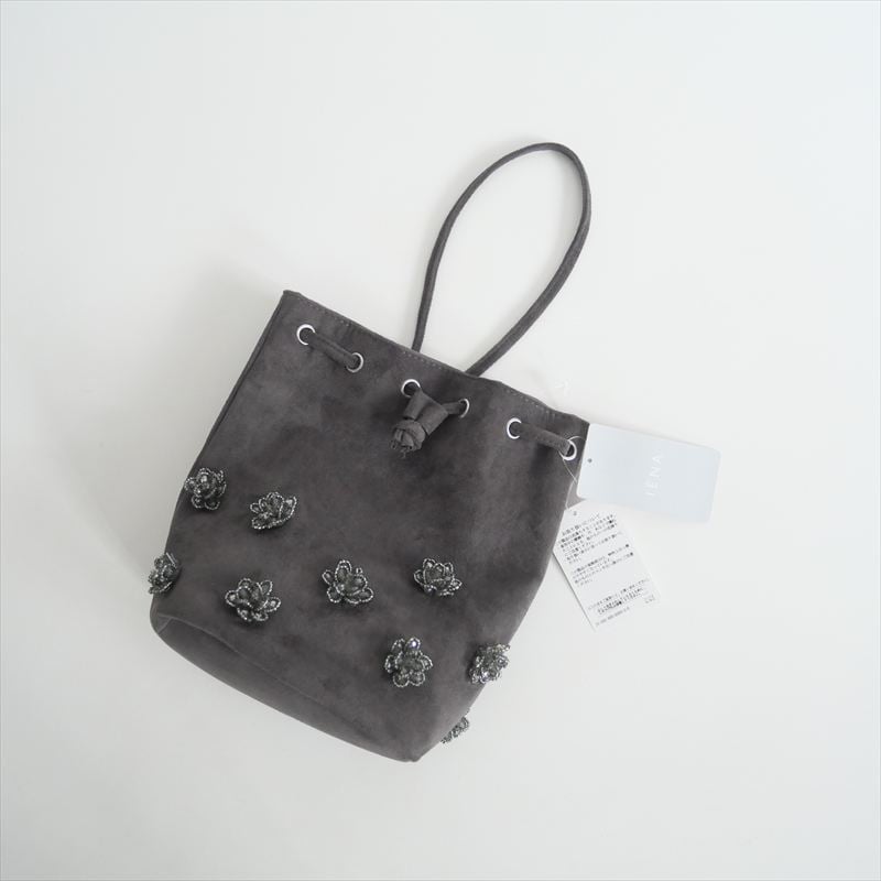 未使用タグつき　IENA B. ビジューバッグ　グレー B. ビジューバッグ（その他バッグ）｜IENA（イエナ）の通販